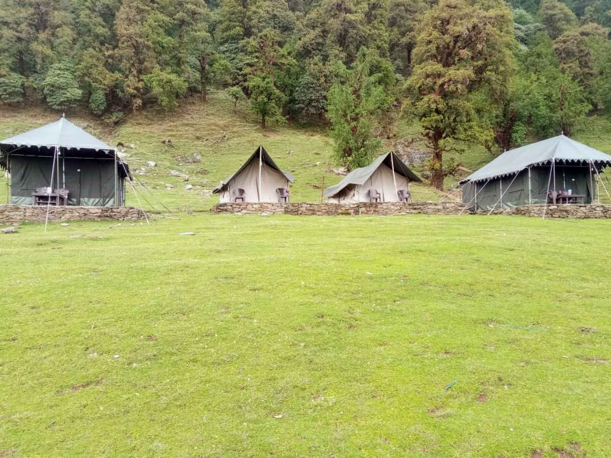 Winters Camp property with Himalayan views