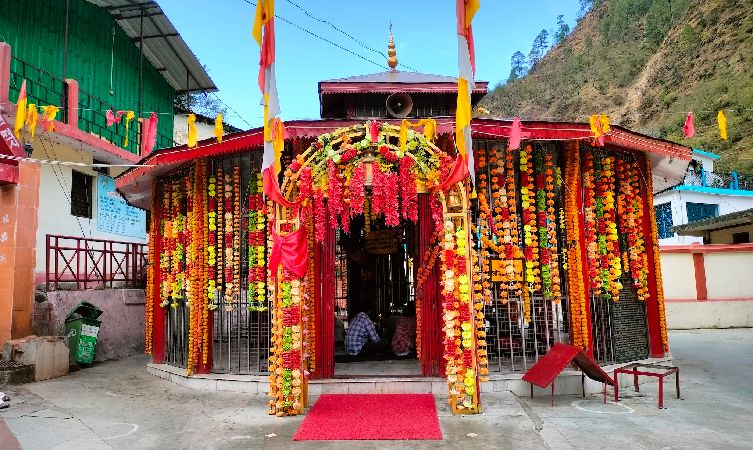 Kalimath Temple - one of 108 Shakti Peethas near Chopta